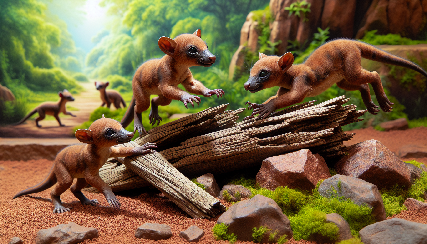 d&eacute;couvrez les premi&egrave;res photos de trois adorables b&eacute;b&eacute;s fossas au zoo de paris, mettant en lumi&egrave;re cette esp&egrave;ce rare originaire de madagascar. une immersion fascinante dans le monde animal qui ravira petits et grands.