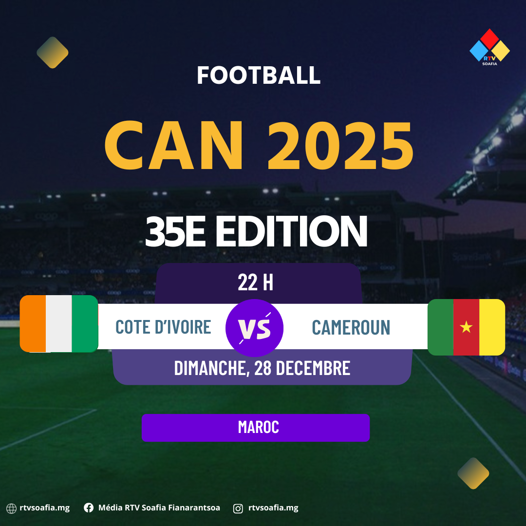 CAN 2025 : Côte d’Ivoire et Cameroun 1-1