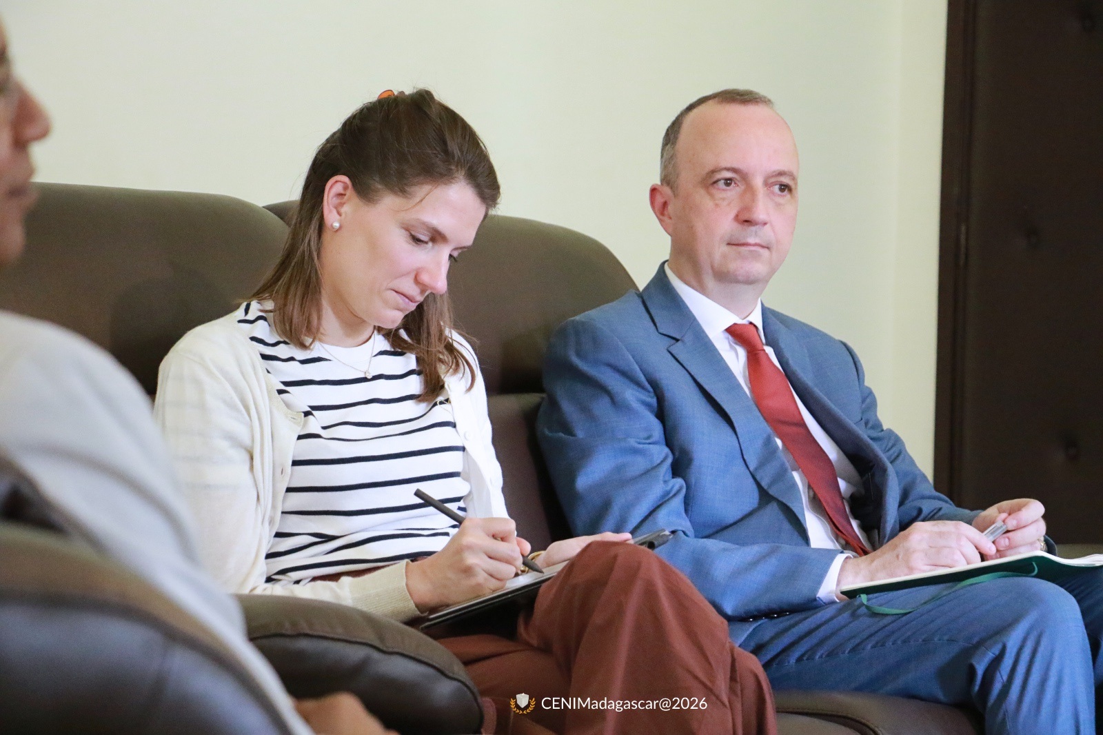 Visite de courtoisie de l’UE auprès de la CENI