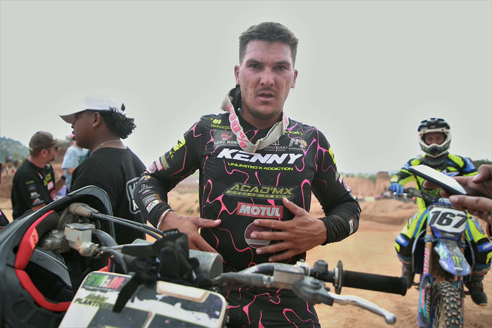 MOTOCROSS – 2E MANCHE – Deuxième victoire pour Mathias Plantive